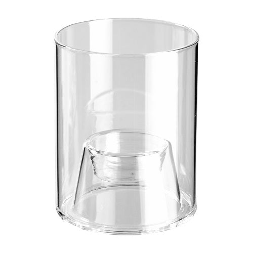 Teelichthalter rund D9 H11,5cm, Ve. 2 St