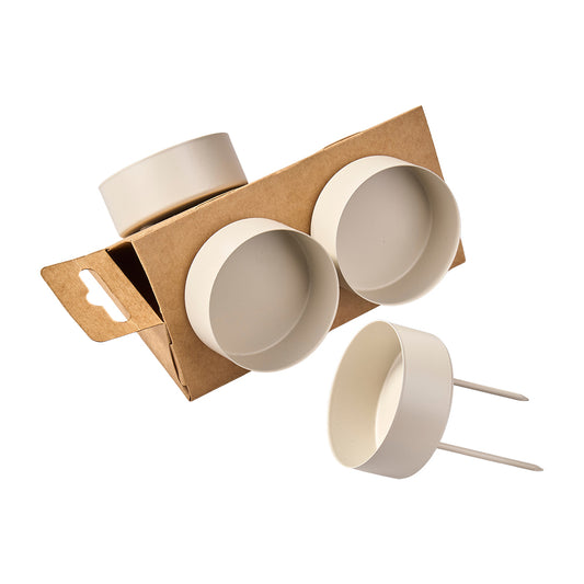 Kerzenpick D6,2cm H8,5cm, Ve, 4 Stk