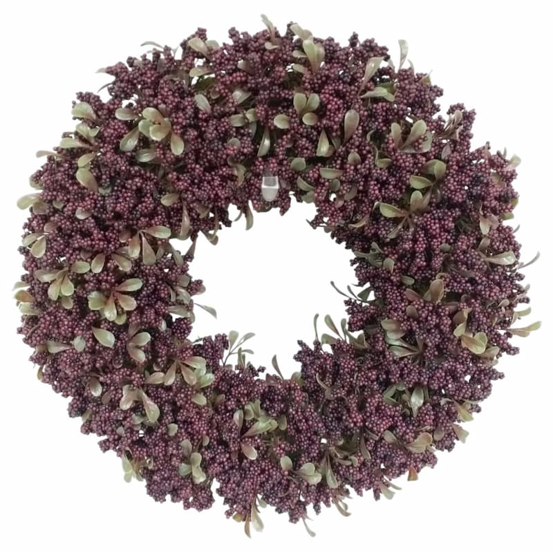 Beerenkranz mit Buchsbaum Mix D40cm