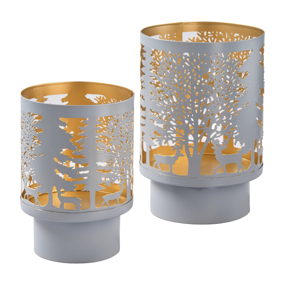 Windlicht groß D15cm H23cm Gr. L