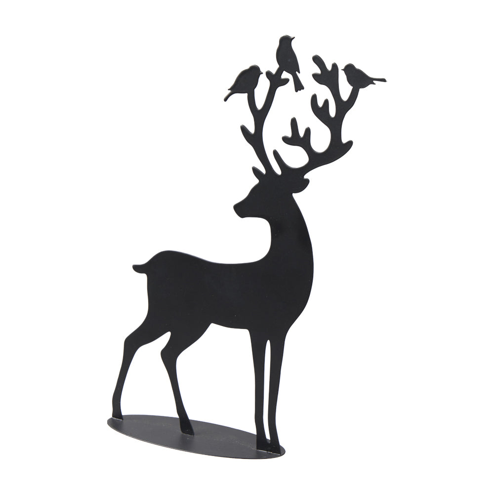 Hirsch auf Stand 28 x 20cm, Ve. 1 Stk