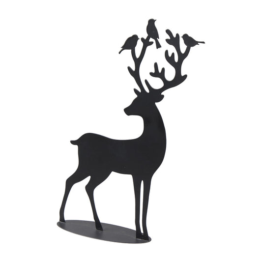 Hirsch auf Stand 28 x 20cm, Ve. 1 Stk
