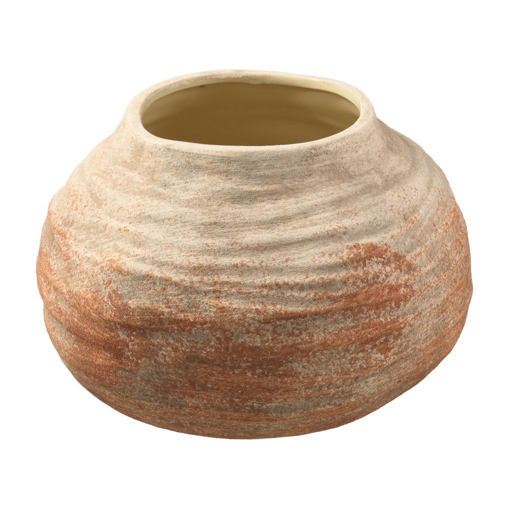 Vase flach D25,5cm H15cm
