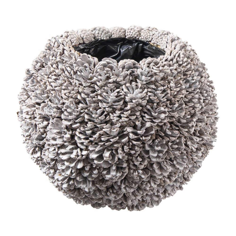 Topf aus Zapfen D30 H24cm, Ve. 1 Stk