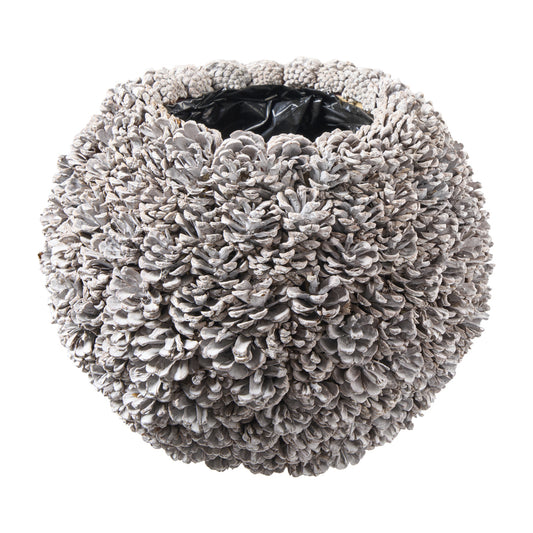 Topf aus Zapfen D30 H24cm, Ve. 1 Stk