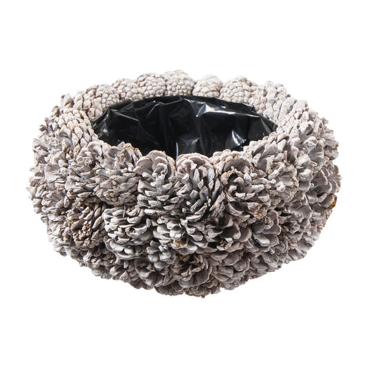 Schale aus Zapfen D27 H12,5cm