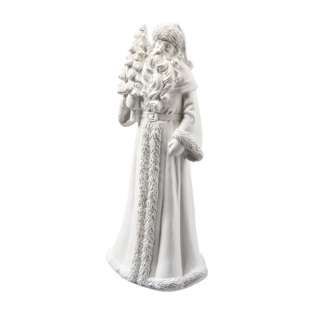 Santa mit Baum 11,5x10x26cm