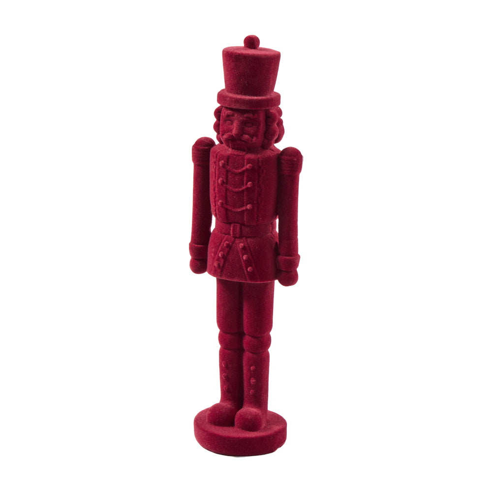 Nussknacker beflockt, 7x6x25,5cm
