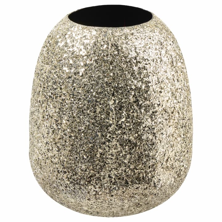Vase mit Mosaikmuster D22 H29cm