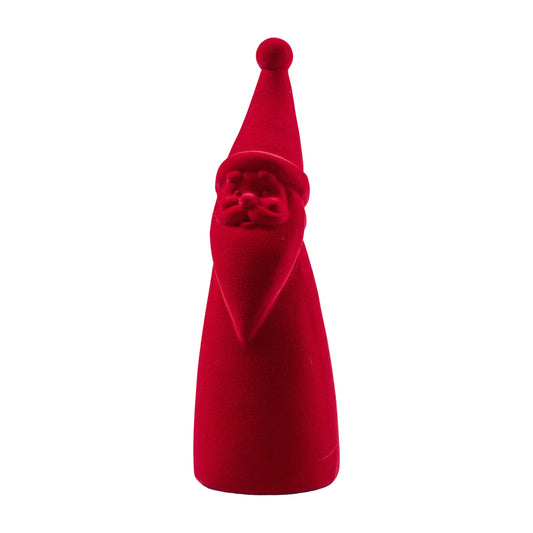 Santa stehend beflockt H46cm, Ve. 1 Stk