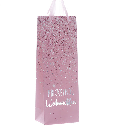 Flaschentüte Prickelnde Weihnachten
