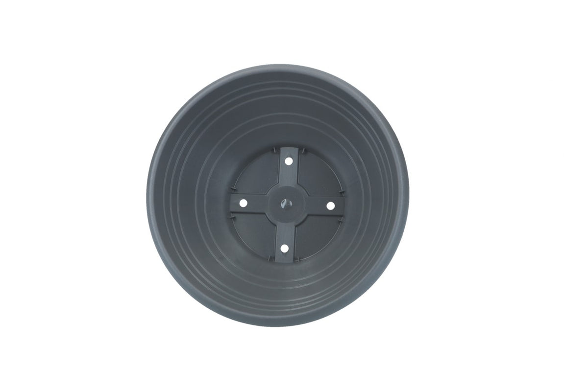 Blumenschale Cortina 30cmH14cm anthrazit