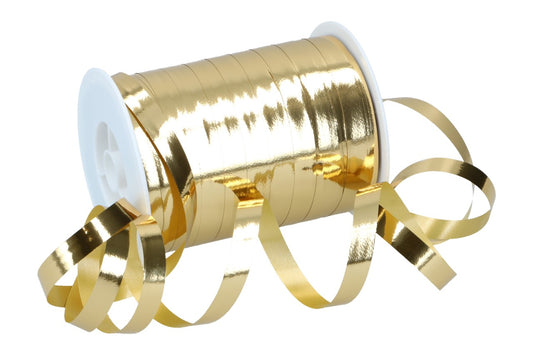 Metallic-Bast 10mm x 250m 7001 gold