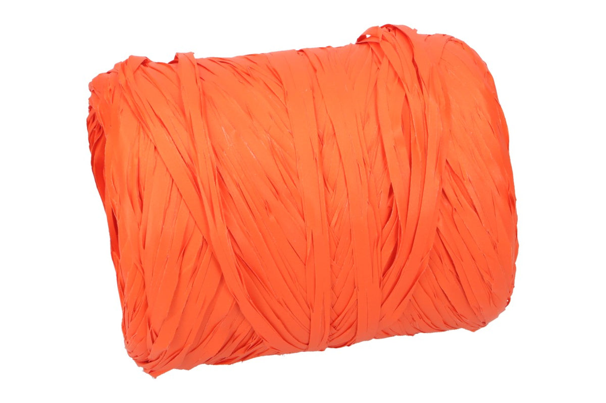 Poly Raphia Band 15mm, 200m, 54 orange