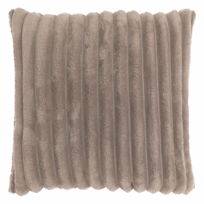 Kissen 50x50cm taupe