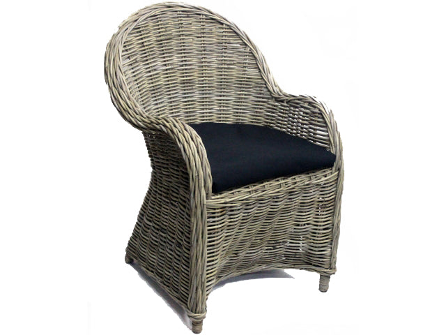 Armsessel Rattan 63x63 H89cm, 1 Stück
