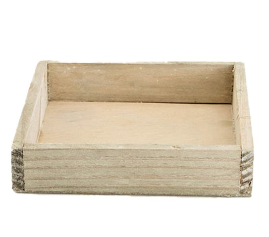 Tablett 14 x 14cm H3cm, Ve. 1 Stk