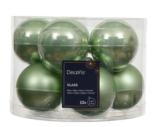 Christbaum Kugel Mix D6cm, Ve. 10 Stk