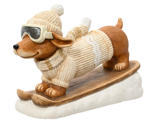 Hund Magnesium 49,5x20x34cm