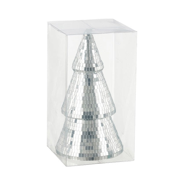 Dekoration Spiegel Baum D13,5cm H26cm
