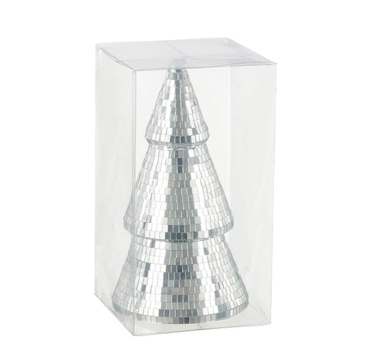 Dekoration Spiegel Baum D13,5cm H26cm