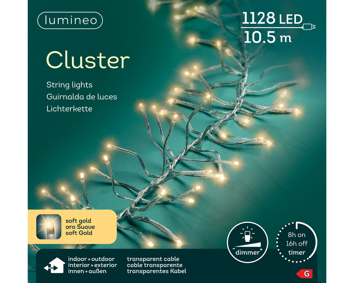 LED Lichterkette Cluster, Ve. 1 Stk