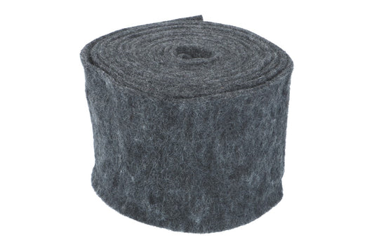 Topfband, anthrazit, Br. 15cm  Ve. 5m