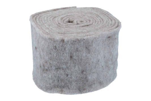 Topfband, taupe-grau, Br. 15cm  Ve. 5m