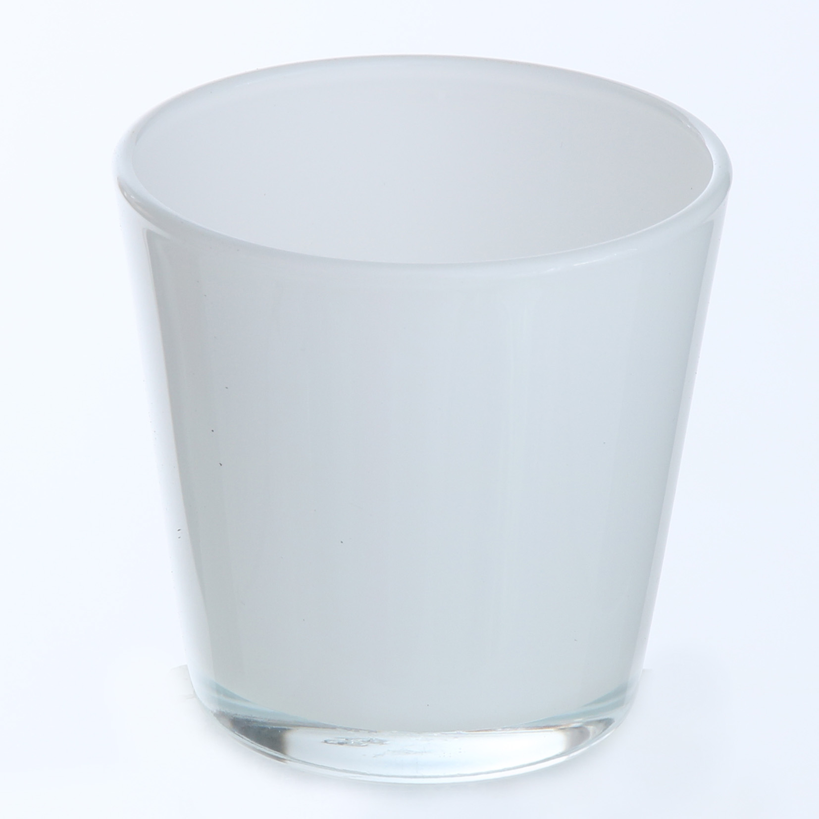 Teelichtglas 7,5cm x 7,5cm, Ve. 1 Stück