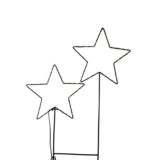 Pick Sterne mit LED und Timer 34/70cm (#100732000)