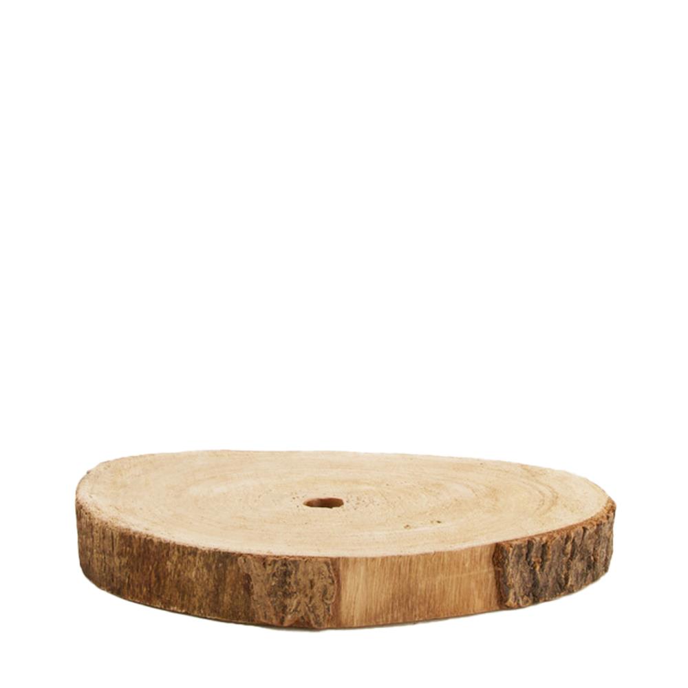 Scheibe aus Paulownia-Holz D20 H3cm