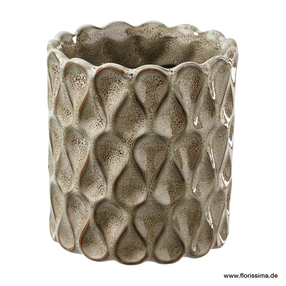 Vase / Übertopf D11cm H12cm, Ve. 1 Stk (#140658023)