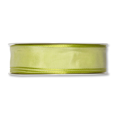 Formb. Drahtkantenband 25mm, 25m, grün